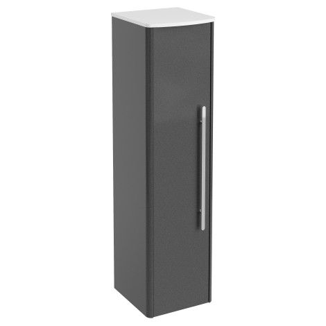 Lanzet Classico Midischrank, Anthrazit/Weiß, links"-"7965712 (1/5)