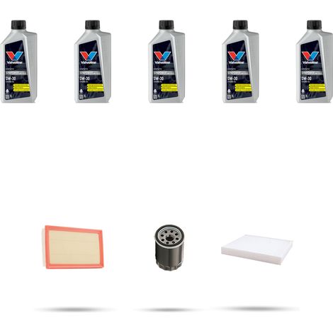 Kit tagliando 3 FILTRI e 5L OLIO compatibile con Toyota Corolla XII (E210) 1.8 vvti Hybrid 106kw Dal 2022 (1/5)