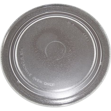 Microwave Glass Turntable 272mm Flat Fits Sharp Universal