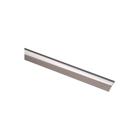 Barre de seuil en inox 30 mm adhésif – Longueur 2700 mm – Pour pose sur sols durs – Résistance à l'humidité – Profilpas (1/3)