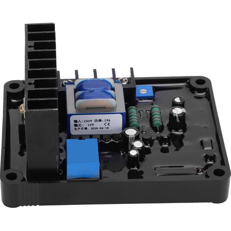 Régulateur de tension générateur réglable GB-160, 400V CA triphasé 3 fils, adaptable pour groupes électrogènes. (1/5)