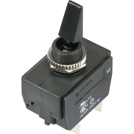 TRU COMPONENTS 1588057 TC-R13-448F3-01A-HR Kippschalter 250 V/AC 16 A 2 x Aus/Ein IP56 rastend 1 St.