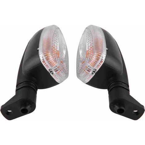 Paire Clignotants Moto Lampe de Direction pour BMW F800 Transparent (1/5)