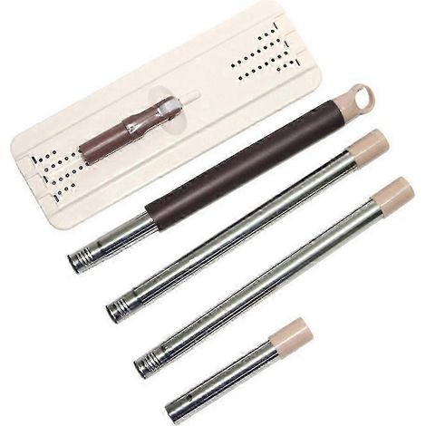 AURA 1 Kit Accessoires pour balai paresseux, outil de nettoyage des sols de cuisine, accessoires ménagers pour la maison et l'école (avec manche et plinthe, sans chiffon) (1/3)