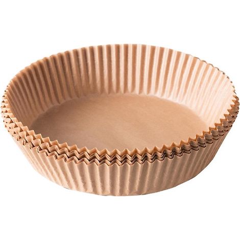 Heißluftfritteusenpapier, lebensmittelecht, hochtemperaturbeständig, ölabsorbierend, ölabweisend, Silikonöl (1/5)
