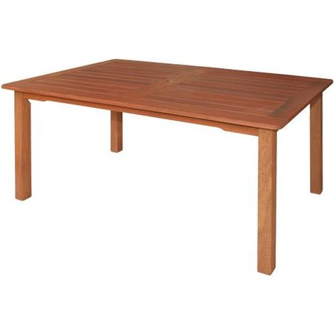 TAVOLO IN LEGNO MASSELLO IMPRESSION RETTANGOLARE ROYAL CM140X80XH73