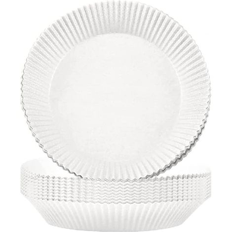 Papier jetable pour friteuse à air blanc 16 cm 50 pièces (1/5)