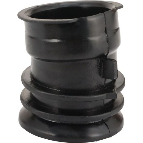 Collecteur d'admission compatible Yamaha Virago XV250 (1988-2010) et XV125 (1990-2010) - Pièce de rechange moteur pour moto, fixation incluse, lot de 1 pièce (1/4)
