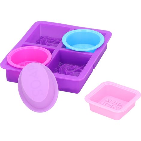 5-teiliges Silikon-Kuchenform-Set, lebensmittelecht, multifunktional, für Camping, Feiern und Restaurants (1/5)