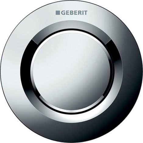 Geberit - Fernbedienung Typ 01, pneumatisch, für 1 Spülwassermenge, Chrom poliert 116.040.21.1 (1/3)