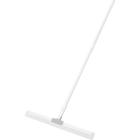 Gummibodenbesen, Gummibesen mit Stiel, Silikonbesen zur Entfernung von Tierhaaren, magischer Fensterbesen für Böden, Fliesen, Fugen, Ziegel (1/3)
