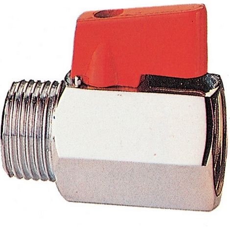 6PZ PL ART.126 VALVOLA A SFERA MINI MASCHIO /FEMMINA GR.3/8 (1/2)