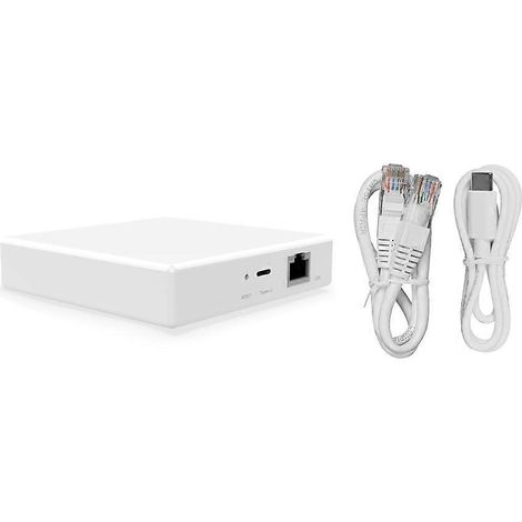 Passerelle connectée Matter Protocol Smart Home Zigbee compatible Thread Protocol avec application de contrôle à distance filaire et multifonctionnelle (1/5)