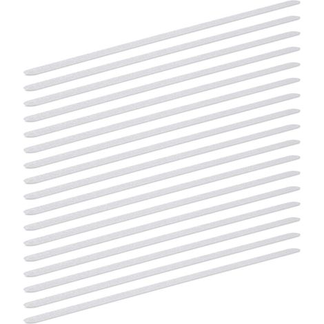 Anti-slip strips set of 18, length 40 cm, self-adhesive, tiles, stairs, shower, transparent MUMU (1/4)