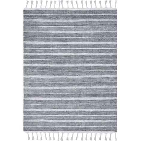 Teppich BADEMLI Hellgrau 160 x 230 cm