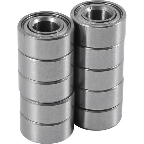 Cuscinetto 684ZZ 4X9X4 mm ABEC-5 (10 pezzi) Cuscinetti a sfere in miniatura 684 Z ZZ 684-2Z (1/4)