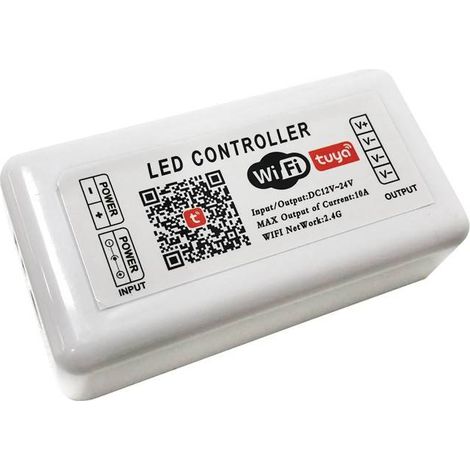 Controlador LED SMART+ WIFI Monocolor 12/24V 1 Canal 10A