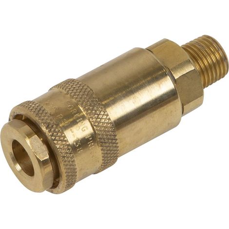 Sealey AC91 PCL Non-Corrodible Coupling Body Male 1/4""BSPT (1/5)