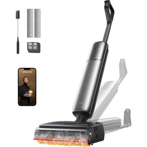 Aspirateur Laveur, Triple arête, Ultra-Fin 9,85 cm (1/5)