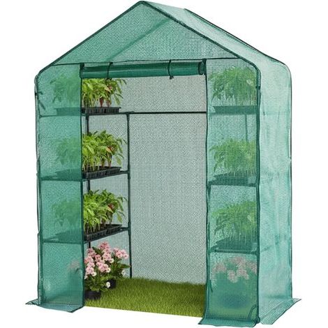 Gewächshaus Strend Pro Greenhouse, Folie, begehbar, 1430x730x1950 mm, Foliengewächshaus
