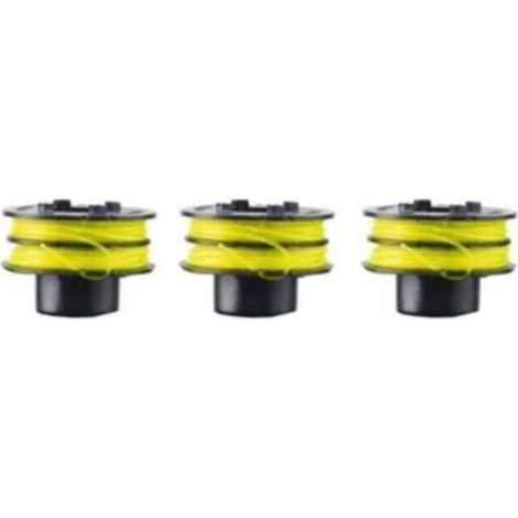 RYOBI Lot de 3 bobines double fil diamètre 1.2mm RAC119 (1/3)