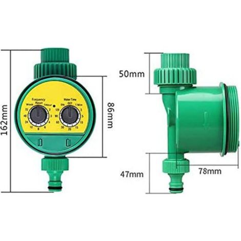 Minuterie D Arrosage - Programmable 1 A 120 Min - Etanche Ip44 - Pour Robinet 19 Mm - 1 Unite (1/4)