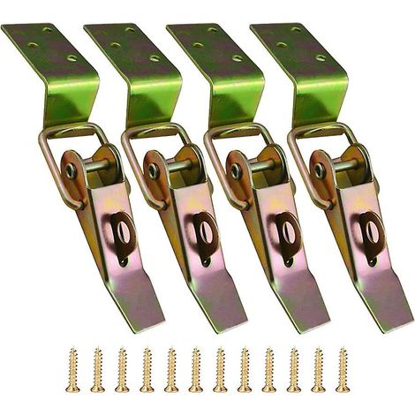 pièces Fermoir à levier Loquet à ressort Loquet à bascule Petit verrou à tension Verrou à pression Verrou à levier Verrou de boîte (1/3)