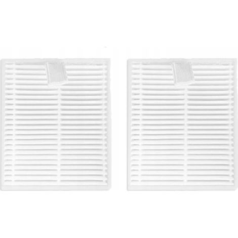 Lot de 2 filtres HEPA pour aspirateur robot Xiaomi E10 E12 (1/3)