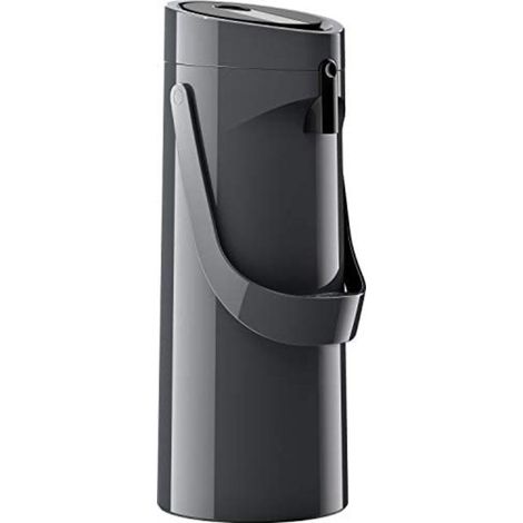 EMSA 515706 Ponza Caraffa Isotermica con Pompa 1,9 L Materiale Vetro Doppio Isolante Colore Antracite (1/5)