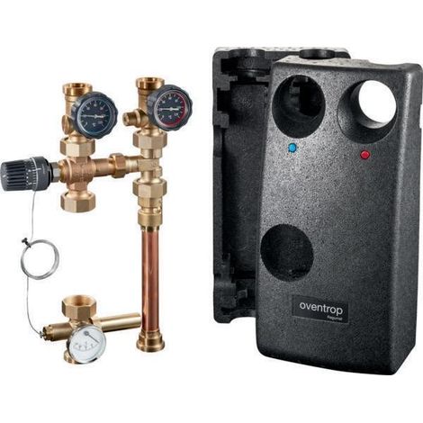 OVENTROP Feststoffkesselstation Regumat RTA-180 DN 25, Wilo PARA 25-180/6-43/SC-6, ohne Universalwärmedämmung, 1354691 (1/4)