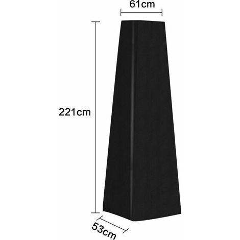 Schutzhülle für Black Pyramid Terrassenheizstrahler (1/3)