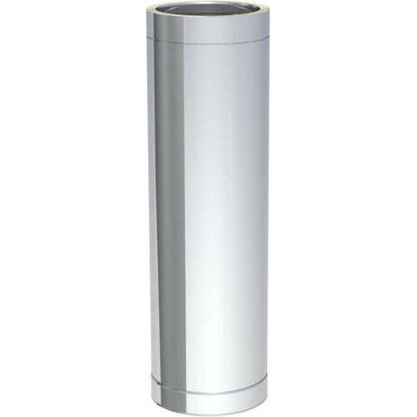 Tube fumées inox Ø 180 mm L1000 mm