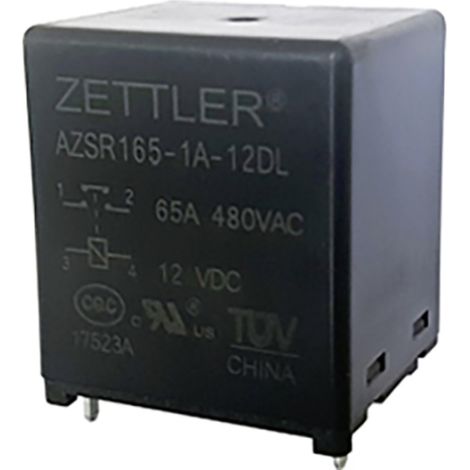 Zettler Electronics AZSR165-1A-24DL Printrelais 24 V/DC 80 A 1 Schließer 1 St.