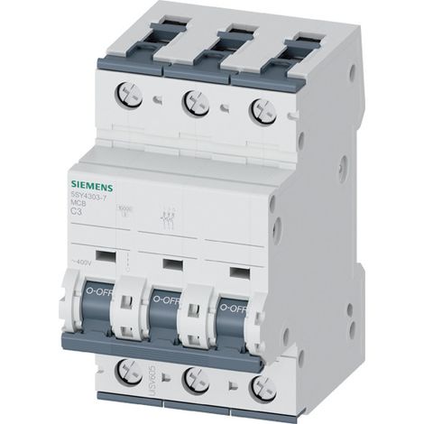 Leistungsschalter Siemens 5sy4303-7 3 Pol 3A 10kA
