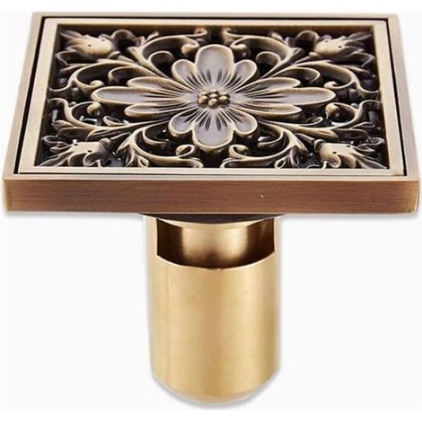 Thick Stainless Steel Floor Drain Shower Room Toilet Laundry Garden Outdoor Square Bathroom Floor Drain Filter Shower Drain (1/5)