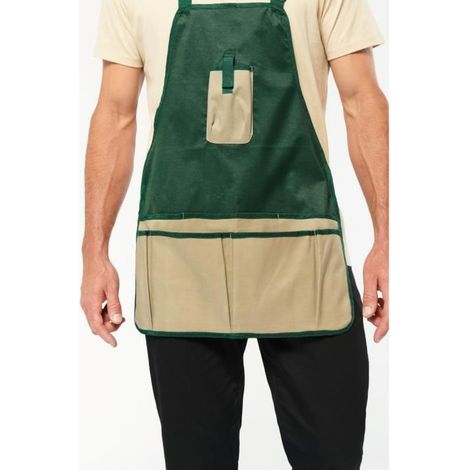 Delantal de jardinería wk-designed-to-work wk840 impermeable 7 bolsillos