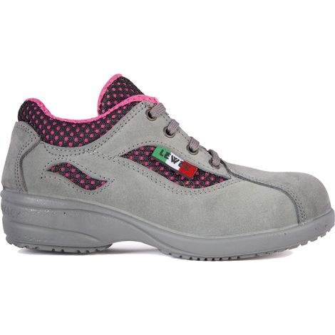 Lewer Susy S1 SRC Damen Arbeitsschuhe  - 41 EU - Grau