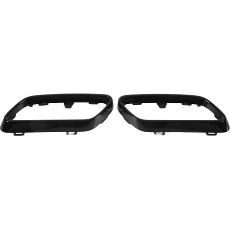 Auspuffblendenring/Rahmen – Glanzschwarz – Für Mercedes C-Klasse W206/S206 AMG Line ab 2022 – Crezuo