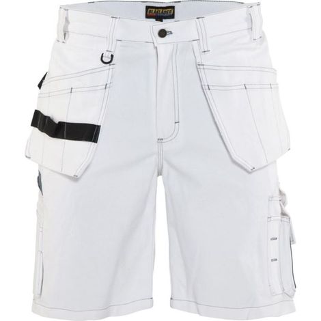 Short de travail peintre Blaklader 100% coton Blanc 54 (1/5)