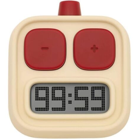 Cute Digital Kitchen Timer for Kids, Kitchen Timer with Strong Magnetic Timer(Yellow)，65.52.2cm (1/5)
