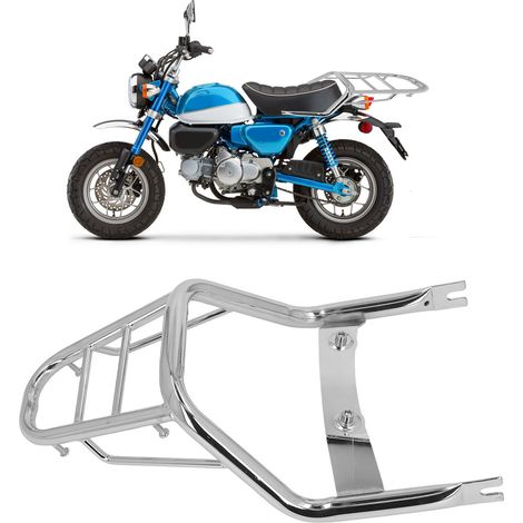 Porte-bagages arrière pour moto compatible avec Honda Monkey 125 2018-2022 (1/5)