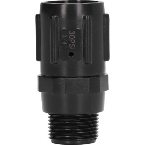 Régulateur de pression pour arrosage goutte-à-goutte – 30 PSI, filetage G3/4, débit réduit – Adaptateur universel pour irrigation de jardins, potagers et parcs (1/5)