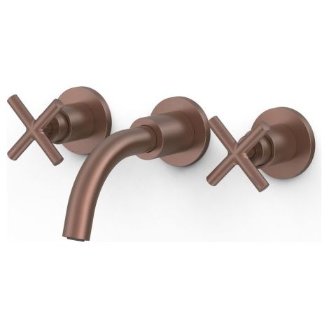 Mélangeur encastré pour lavabo Mont Blanc Volcanic - TRES 28330001VO