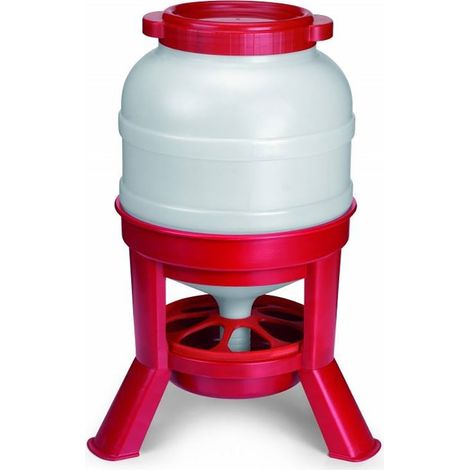 Mangeoire pour volailles sur pieds 30L COPELE (1/4)