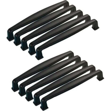 Möbelgriff, 160 mm Lochabstand, 10 Stück, Küchenschranktürgriff, Schlafzimmer (1/4)