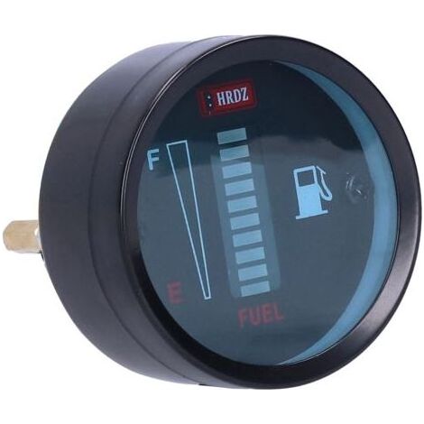 \u200cIndicateur de Jauge de Carburant LED 52mm\u200c - 12V, résistance réglable - Pour auto et moto (1/5)