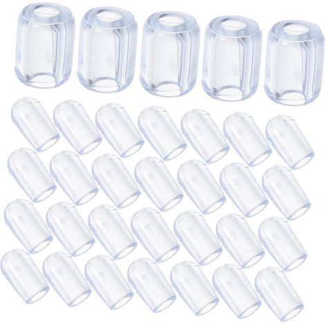 Protections de grille d'évier Didiseaon 80 pièces PVC transparent (1/5)