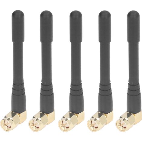 Stück Hochleistungsantennen mit 90°-SMA-Stecker für WLAN-Netzwerke und drahtlose Systeme