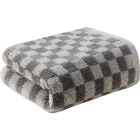 34 x 75 cm großes Handtuch,Gesichtshandtuch für Erwachsene,Geeignet für verschiedene Anwendungen,z. B. im Badezimmer,im Spa und im Fitnessstudio (1/5)