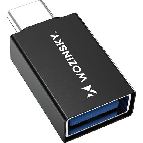USB-C-auf-USB-A-10-Gbit/s-Adapter – schwarz (1/5)